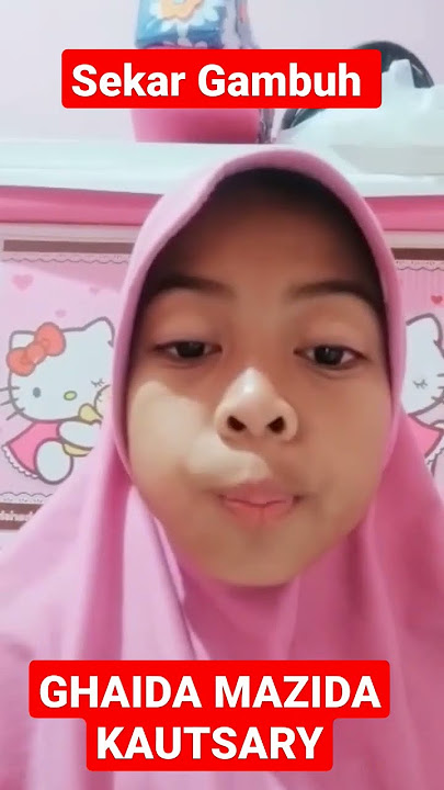 Sekar Gambuh Ananda Ghaida Mazida Kautsary