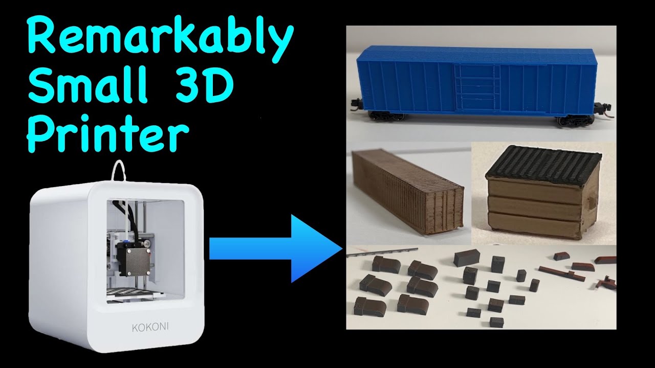 So Easy, So Compact! // Kokoni EC1 3D Printer - YouTube
