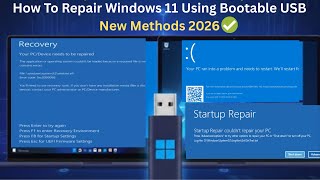 Famous How To Repair Windows 11 Using Bootable USB (New Methods 2026✅) Wealth