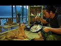 Animal care fishing cooking river survival shelter  ep357