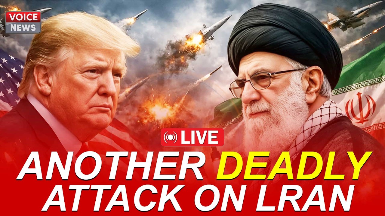 🔴 Live | 560 US Soldiers Killed, Claims Iranian Army | US F-15 Crashes in Kuwait | Voice News