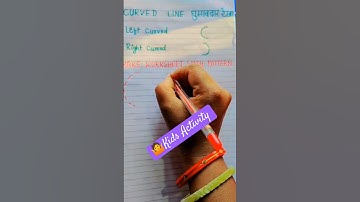Basic Pattern () Curve Line 🤷#shorts