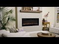 Touchstone Sideline® Electric Fireplace Features, Flame Colors, Hearth Media and Installation Tips