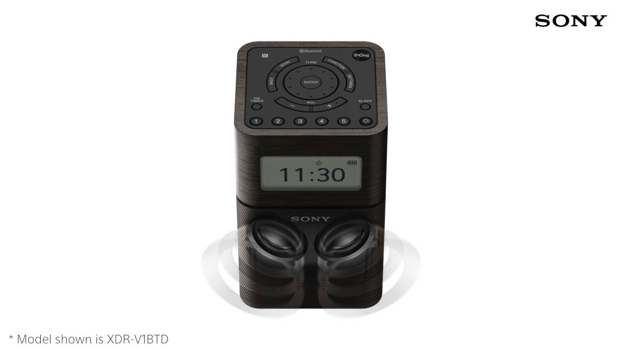 Sony SRF-V1BTB - YouTube