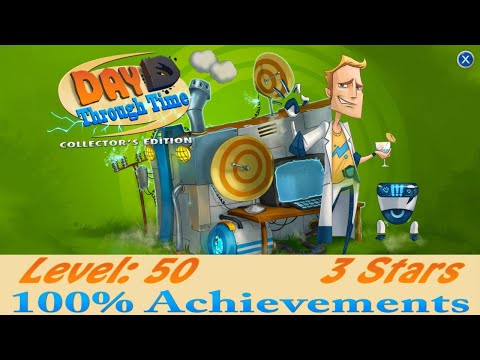 DayD Through Time Level 50, Earning 3 Stars, 100% Achievements, 1080p/60FPS