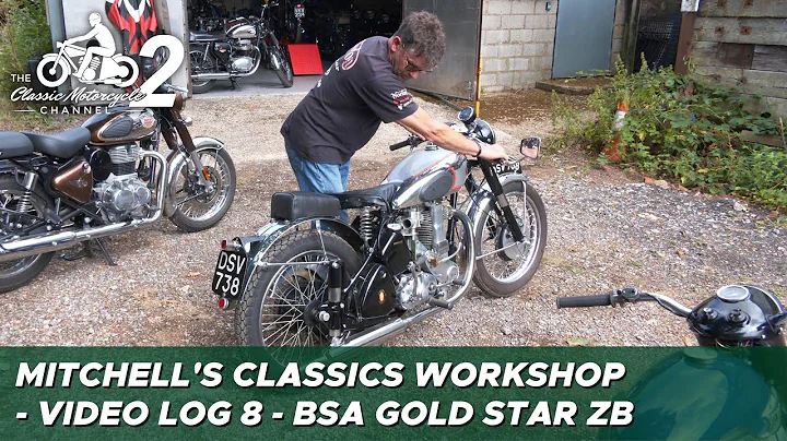 Classic Motorcycle Workshop Video Log 8 - BSA Gold...