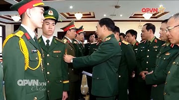 Bộ trưởng Bộ Quốc phòng làm việc với Tổng cục Công nghiệp Quốc phòng