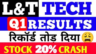 L&T Tech Q1 Results L&T Tech quarter 1 Results 2024 LTTS Share q1 results