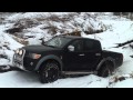 L200 off-road  in the snow fun.