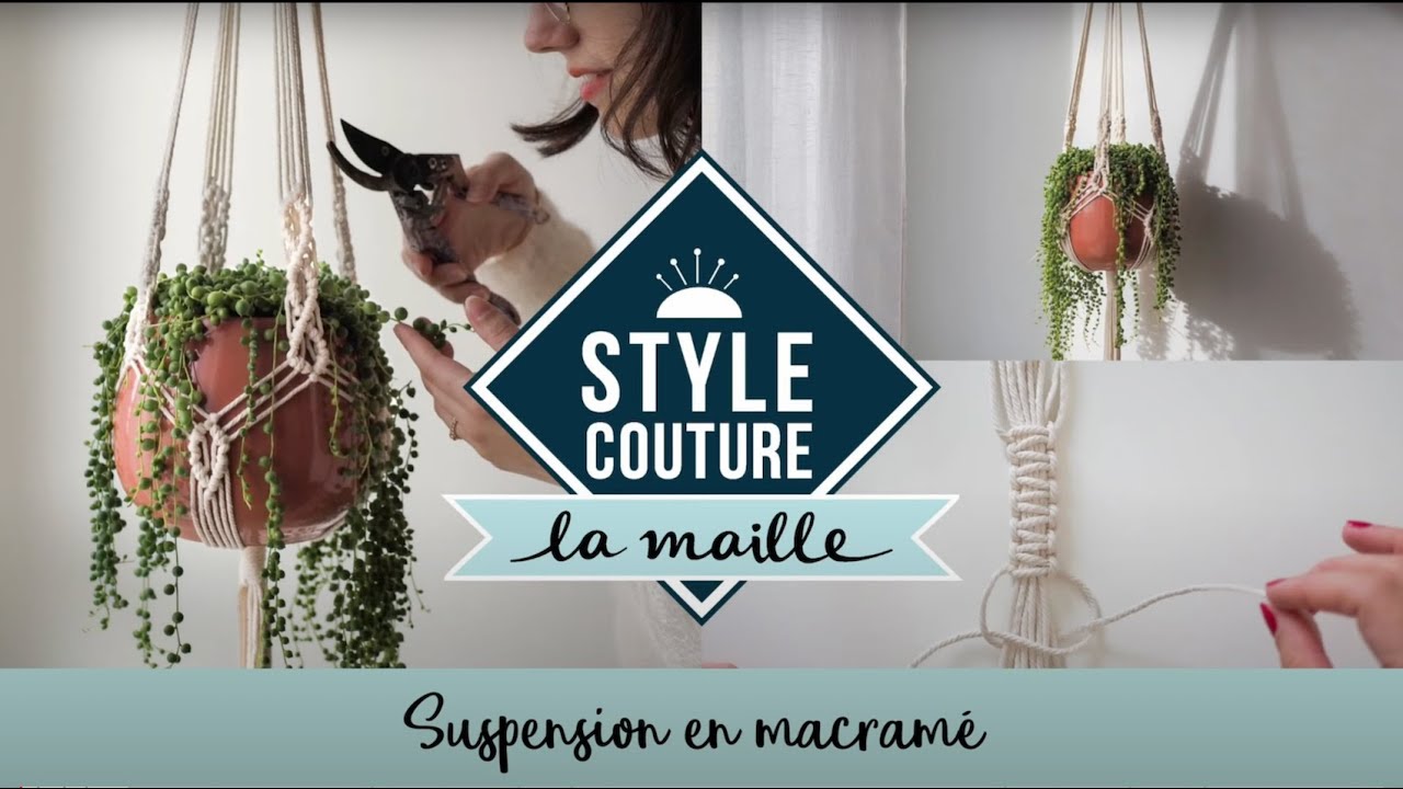 Kit macramé - Suspension de cuisine Ratatouille