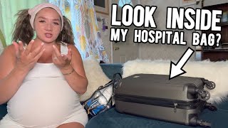 What's In My BIRTH BAG For The Hospital?!