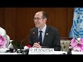 Bangladesh: Press conference of the UN Special Rapporteur on extreme poverty and human rights