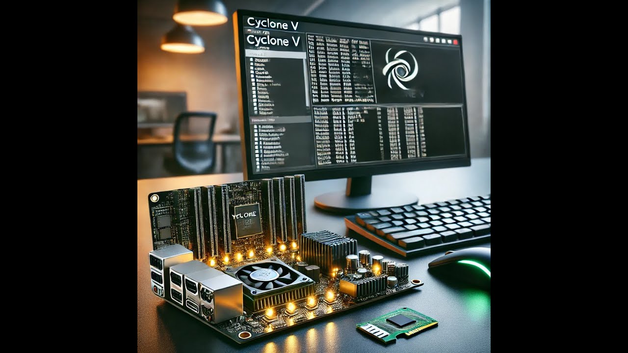 Hands-On with Cyclone V SoC FPGA: Linux OS, HPS, and Peripheral Control.