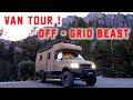 4x4 Van Tour - Custom Adventure RV Starflyte 2.0 ! 4WD RV!