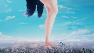 Giantess Shizune Rampage