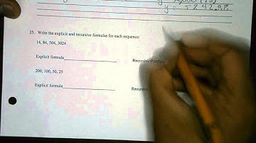 Math 1 Unit 5 Retest Video IV