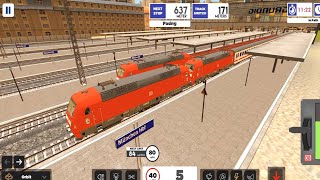 Euro Train Simulator 3D - ZR Games Real Train Driver All Trains Unlocked - Android ios Gameplay HD screenshot 4