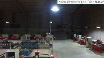 Xưởng gia công cnc giá rẻ - Gia công cnc