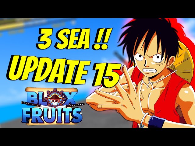 COMO IR PRO TERCEIRO MUNDO * THIRD SEA * na NOVA ATUALIZAÇÃO do BLOX FRUITS!  UPDATE 15 