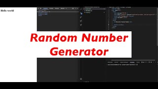 Random Number Generator Project #5