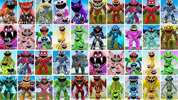 EVOLUTION OF ALL SMILING CRITTERS FORGOTTEN VS ALL MECHATITAN POPPY PLAYTIME CHAPTER3 In Garry