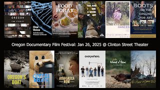 Oregon Documentary Film Festival Winter 2025 Trailer