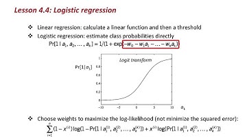 25 Predictive Analytics Training with Weka (Logistic regression)
