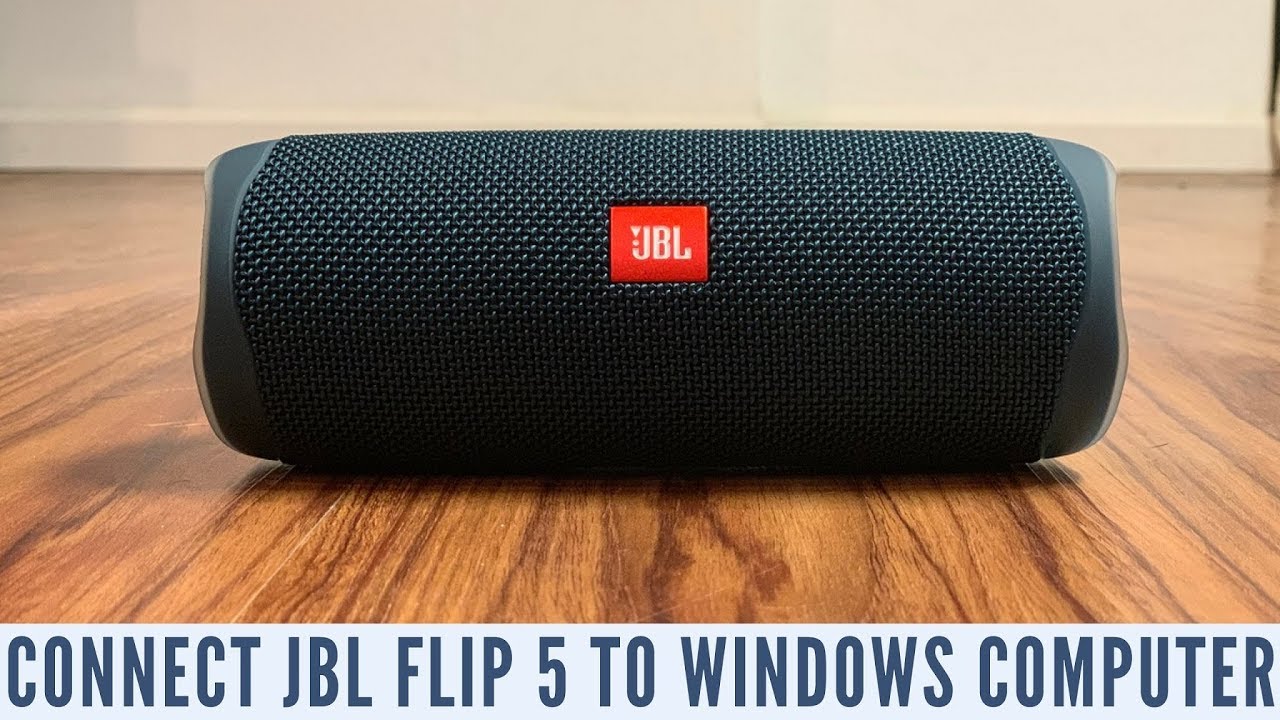 Hearty Held og lykke stål How to Connect JBL Flip 5 Bluetooth Speaker to Windows Laptop or Desktop  Computer - YouTube