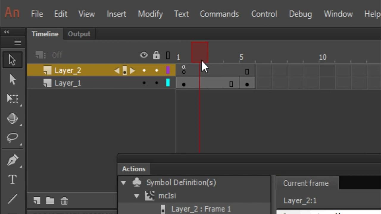 Tutorial Membuat Media Interaktif - 5. Cara Memberikan Kode Stop di