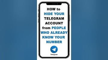 #how to #hide Your #telegramaccount From People Who Already Know Your Number