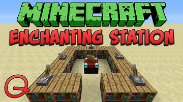 Minecraft: Enchanting Station (Quick) Tutorial