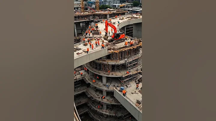 Multi-Storey Mall Under Construction Crumbles Into Dust! #shorts #engineering #building #collapse