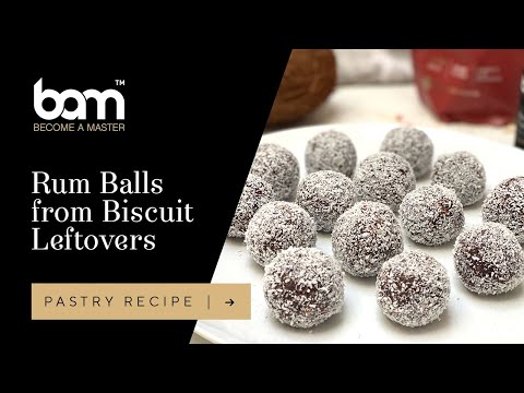 RECIPE: Rum balls from biscuit leftovers
