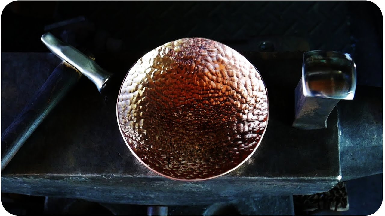 The Creation of a Hand Forged Copper Bowl
