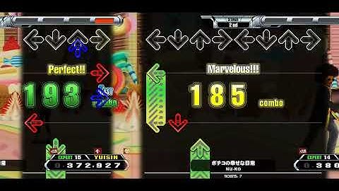 【DDR GP(WORLD)】 ポチコの幸せな日常[Pochiko no shiawasena nichijou] / NU-KO [SP/DP EXPERT] 譜面確認 Play