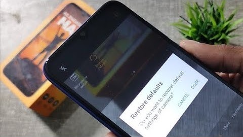 Gionee max camera setting reset kaise karen | how to reset camera settings in Gionee Max 2021
