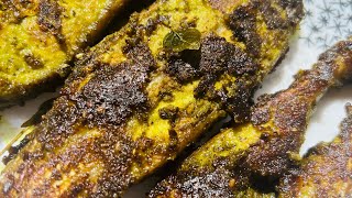 Green Masala Fish Fry Recipe | Fish Fry Recipe | Fish Fry | #fishfry #greenfishfry #fishfryrecipe