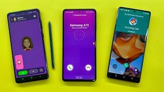 Incoming Call Snapchat & FAKE CALL & WHATSMOCK on Samsung Note 10Lite+Galaxy A72+Blackview A200pro