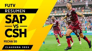 Resumen del juego SAP (2) vs CSH (0) \/ Clausura 2023 \/ Jornada 20