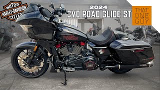 2024 Harley-Davidson CVO Road Glide ST - Full walk around and Rider POV