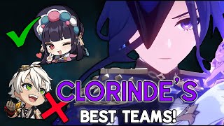 Clorinde's BEST SUPPORTS! | Teambuilding Guide