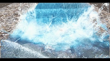 InfiniFLUID - Simulate millions of interactive particles. Water rendering and  particle foam.