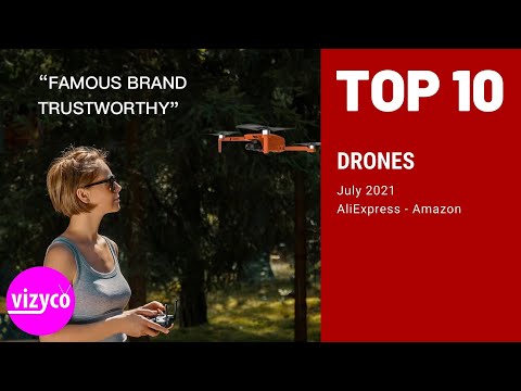 Top 10 Drones on AliExpress and Amazon July 2021