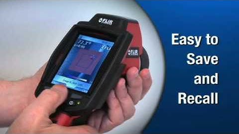 Thermal Imaging Camera - FLIR i-Series application movie by Extech