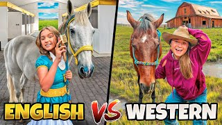 English vs. Western Riders – Who Rides Better