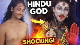 Boy Becomes Hindu god Shiva With Makeup 😳 | Transformation Magic