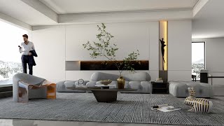 LUMION 11.5 TUTORIAL #5 INTERIOR RENDER#1 LIVINGROOM