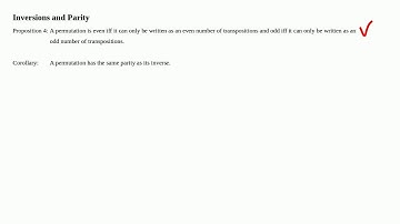 Equivalent Definitions of Parity - Linear Algebra Ch0 Part14