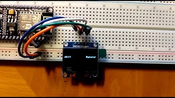 ESP8266 NodeMCU - Controling Adafruit SSD1306 OLED Display