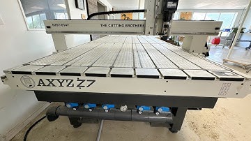 AXYZ - Z7 CNC Router 4’ x 8’, - 32 hours run time